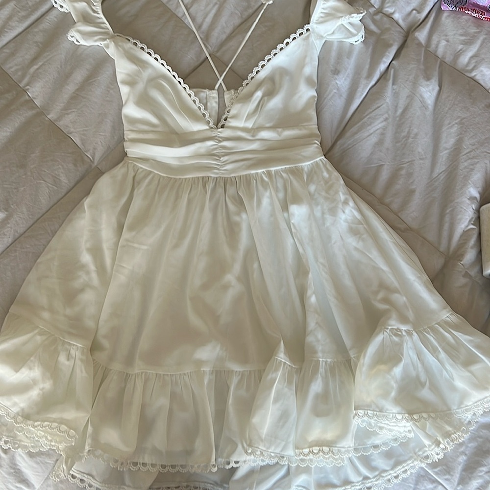 lucy in the sky gaby fit and flare dress